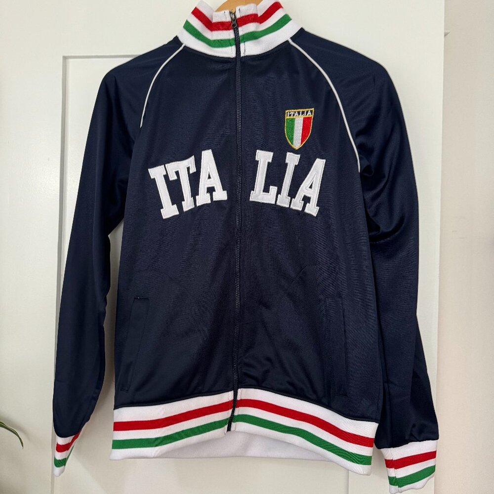 Italia zip-up jacket